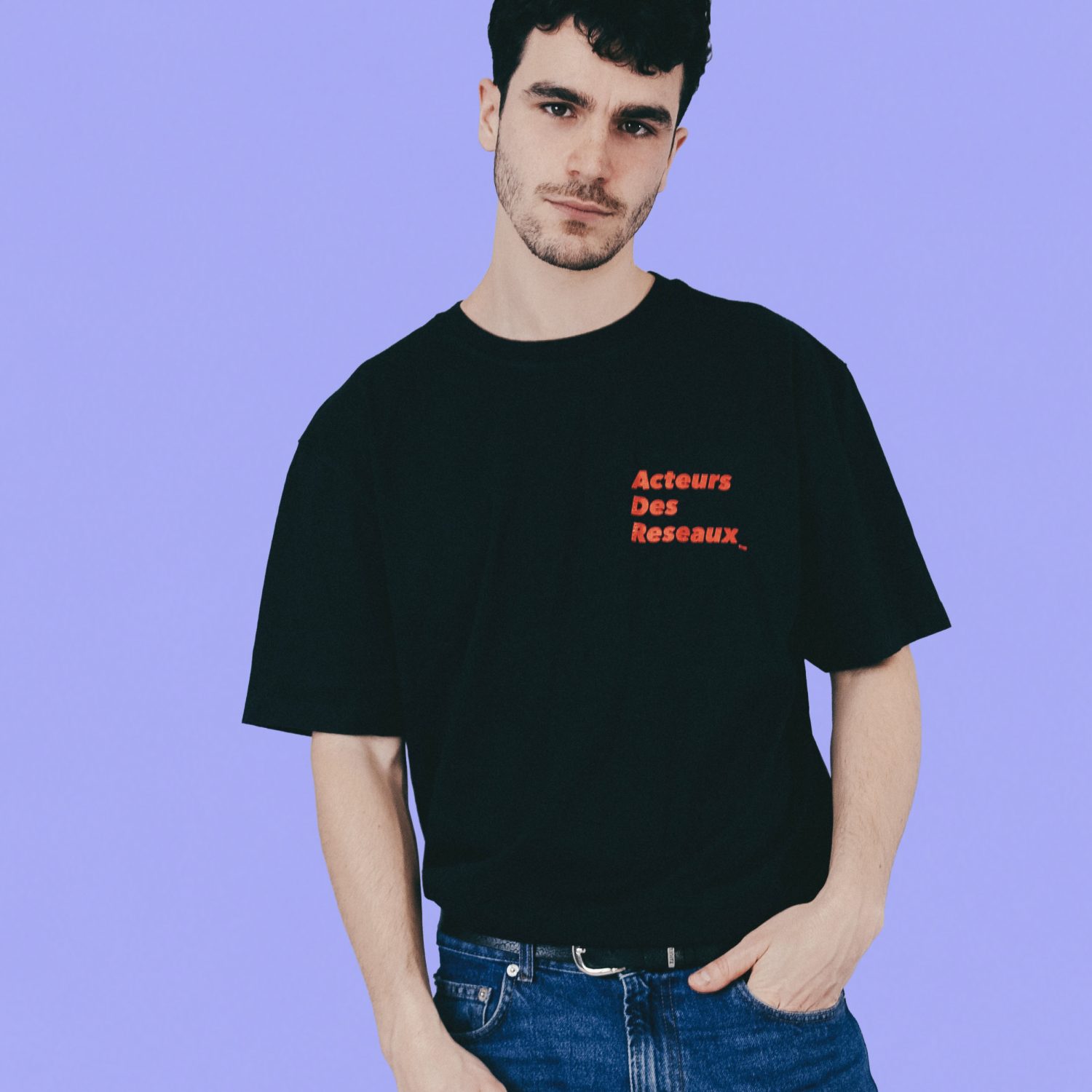 Tee-shirt ROUGE IS THE NEW BLACK
