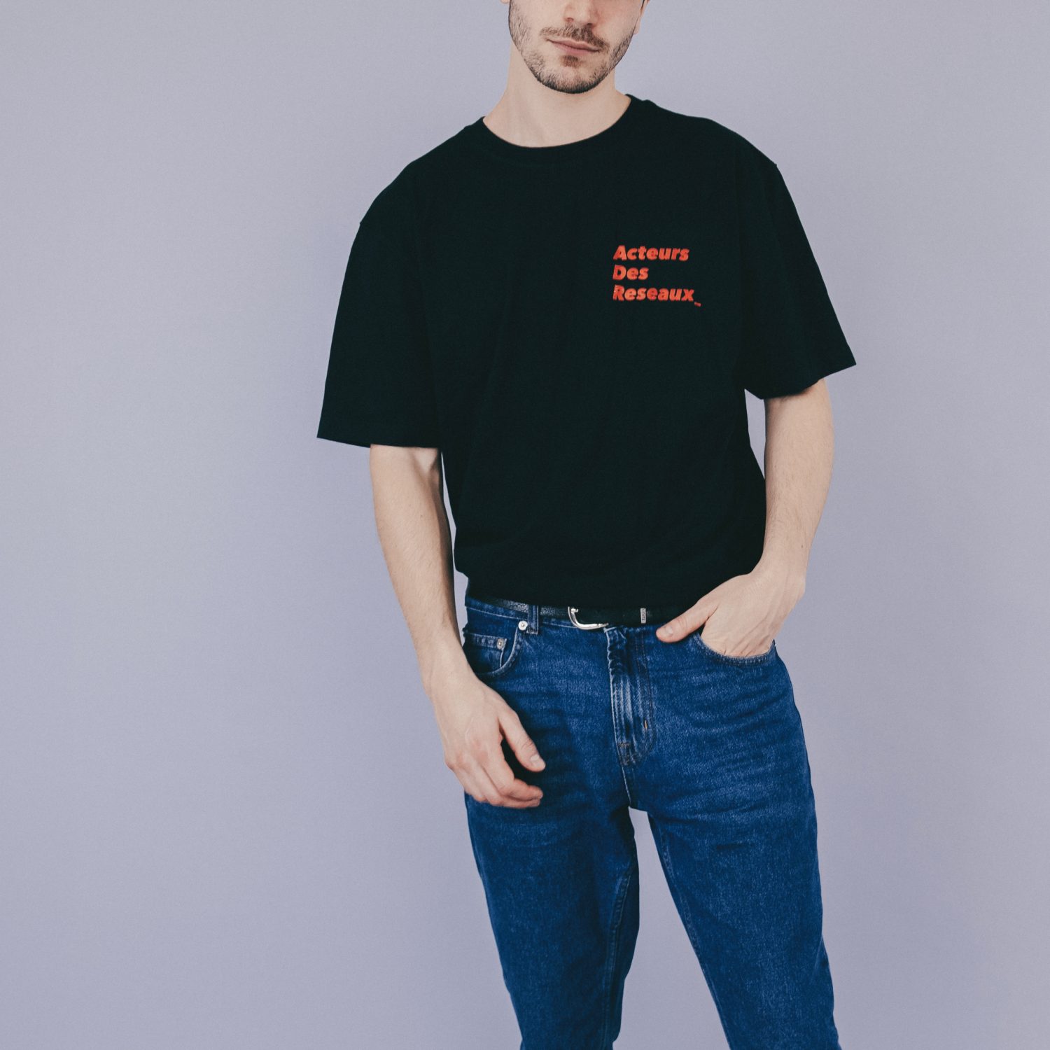 Tee-shirt ROUGE IS THE NEW BLACK